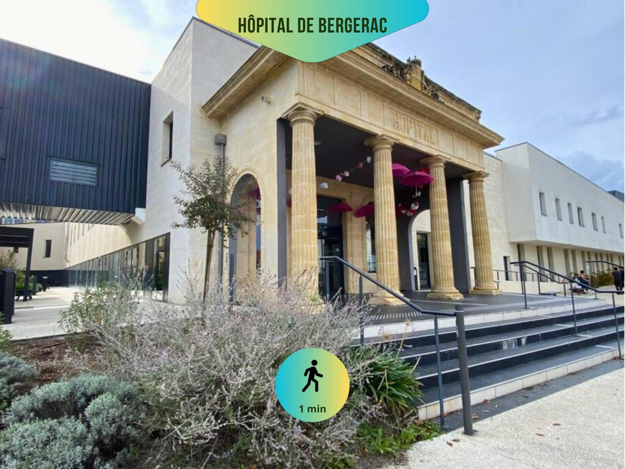 Le Pic'Vert - Free Parking - 400M Hospital - 15Min Train Station & Historic Center - Air Conditionner - Calm & Cosy Bergerac Luaran gambar